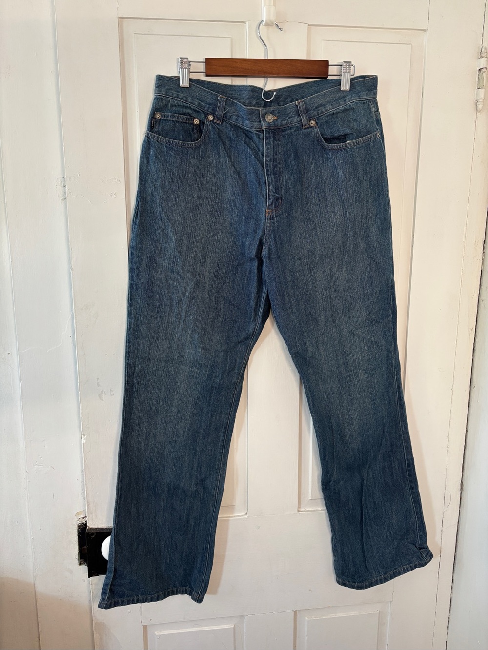 Ralph Lauren Lauren Jeans Co Straight Leg Denim Jeans Size 14 90s Y2K Vintage